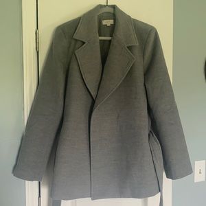 Tie Front Loft Coat